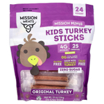 Mission Meats, Sierra iHerb, для детей, стики из индейки, оригинальный вкус, 24 шт. по 0,5 унции