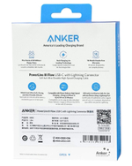 Usb Кабель-зарядка Type-C на Lightning Anker PowerLine III Flow (A8663P11) 1.8м черный