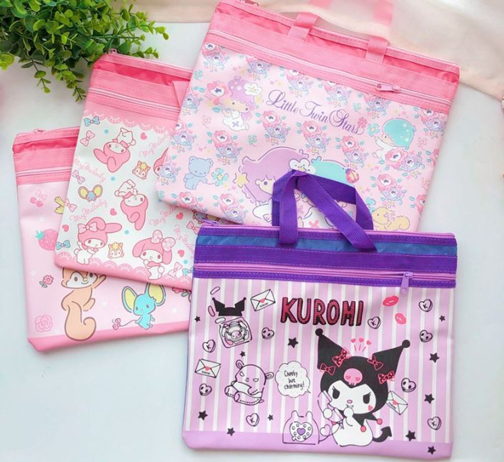 Папка-сумка для документов "Sanrio"