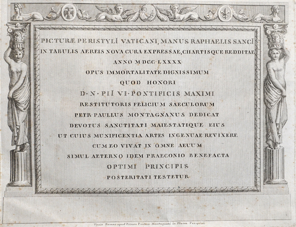 Библия Рафаэля Санти. Гравюры. 1790