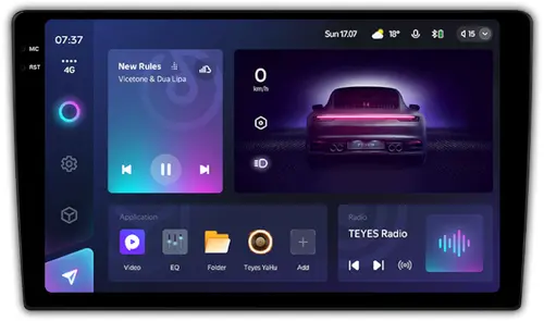 Магнитола для Sollers SF1 2025+ (рамка большая) - Teyes CC3-2K монитор 9.5" 2K QLED на Android 10, Быстрая, CarPlay, 4G SIM-слот