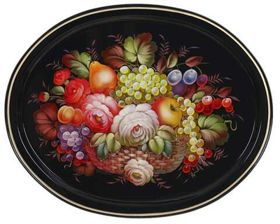 Zhostovo metal tray A26D1805269