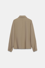 РУБАШКА С КОНТРАСТНОЙ СТРОЧКОЙ — ZARA