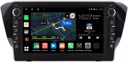Магнитола для Skoda Superb 2015+ (без штатного усилителя) - Canbox 1049 Android 10, Быстрая, CarPlay, 4G SIM-слот
