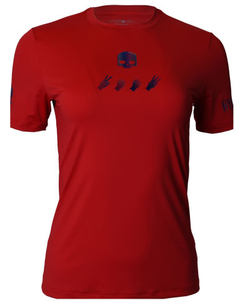 Женская теннисная футболка Hydrogen Tech T-Shirt - красный