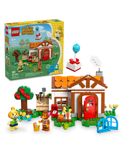 Конструктор Лего энимал кроссинг Посещение дома Изабель 77049 LEGO Animal Crossing House Visit 389 деталей 6+