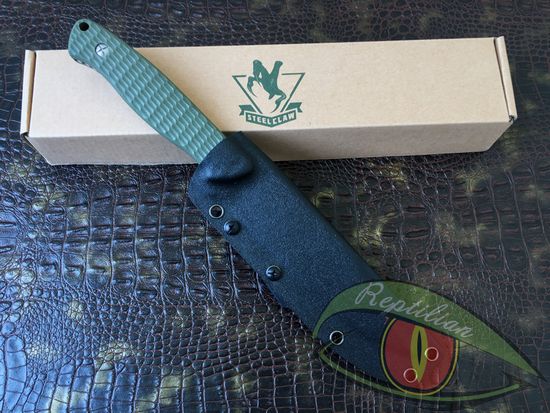 Нож STEELCLAW Базальт зеленый