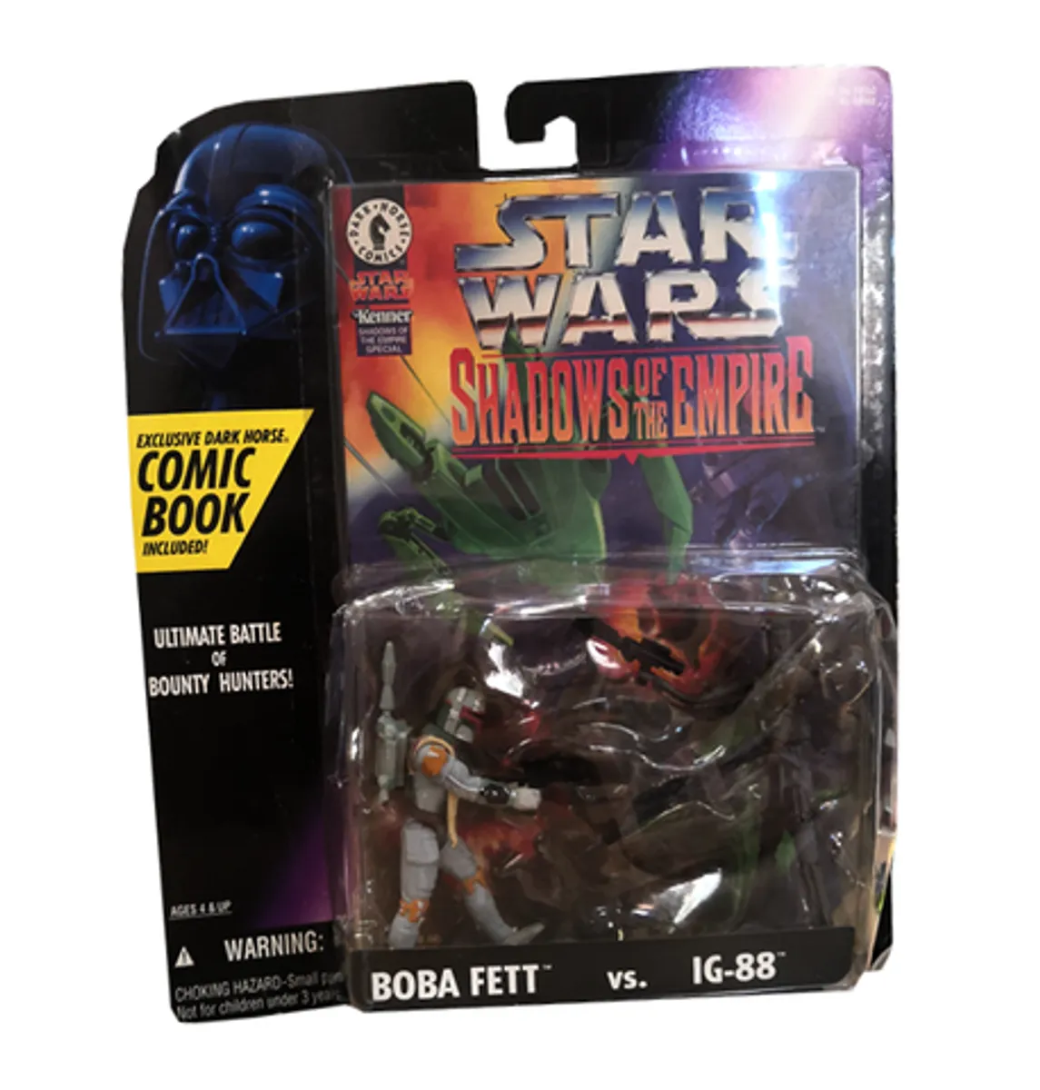 Фигурка Kenner Star Wars: Boba Fett vs. IG-88 (Retro)