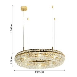 Подвесная люстра 4015-8P Monilibus