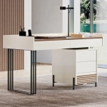 Письменный стол NOA 2076 Nogueira/Lacado Branco IDC Mobiliario