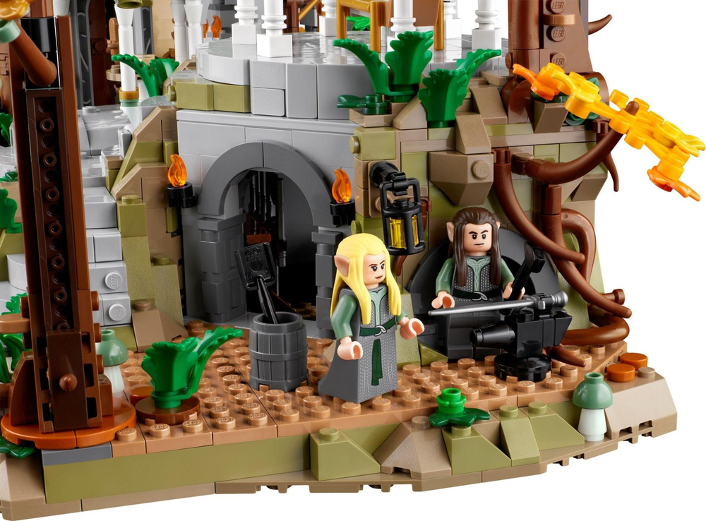 Конструктор Лего Айконс Властелин колец: Ривенделл 10316 | LEGO Icons The Lord of the Rings Rivendell 6167 деталей 18+