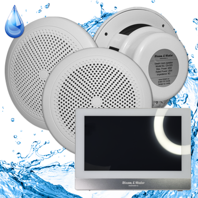 Комплект домашней акустической системы с караоке-усилителем Steam & Water SOUND 3 Standart