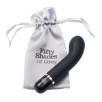 Черный мини вибратор 13,3см для стимуляции точки G Fifty Shades of Grey Insatiable Desire Mini Silicone G-Spot Vibrator