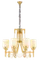 Люстра подвесная NewRgy 8697/8LT BRASS, 8×40 Вт, латунная