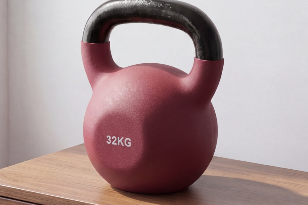 Гиря чугунная неопрен 32 кг (модель: К-5) VictoryFit VF-KN320