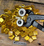 упаковка золотой смальты с весом ArtWorker