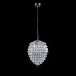 Подвесной светильник Crystal Lux CHARME SP4 CHROME/TRANSPARENT