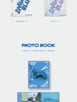 Альбом TWS - SPARKLING BLUE 1st Mini Album 2 Version SET