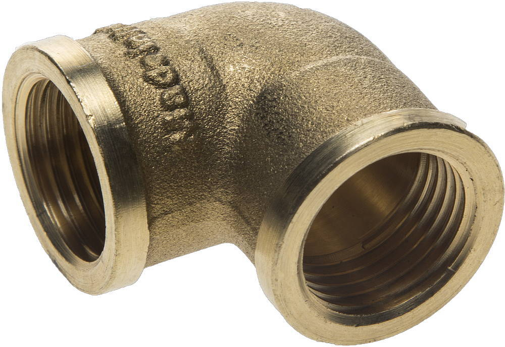 GENERAL FITTINGS 1/2″, латунь, уголок (51073-G/G-1/2)