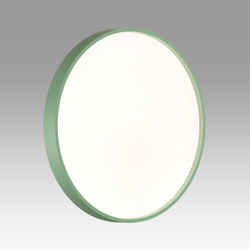 7743/EL COLOR SN 127 Светильник светодиодный потолочный пластик/белый/зеленый LED 70Вт 3000-6000К D480 IP43 пульт ДУ MAVIC