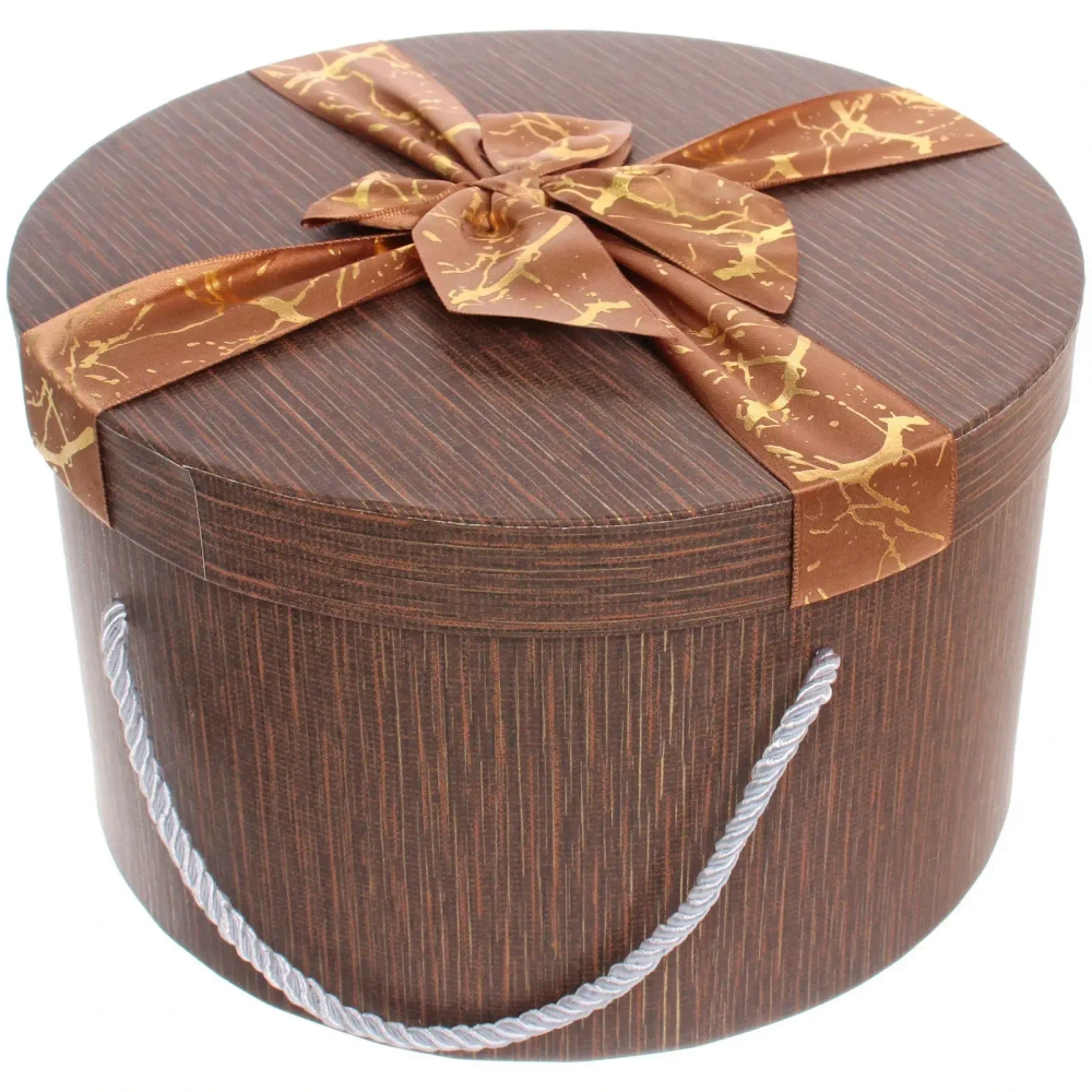 Коробка подарочная «Теплые чувства» 25*25*15 см, шоколад