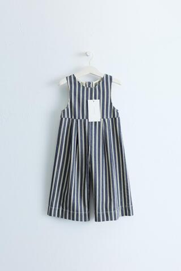 ZARA TIMELESS - КОМБИНЕЗОН В ПОЛОСКУ, МОРСКОЙ СИНИЙ