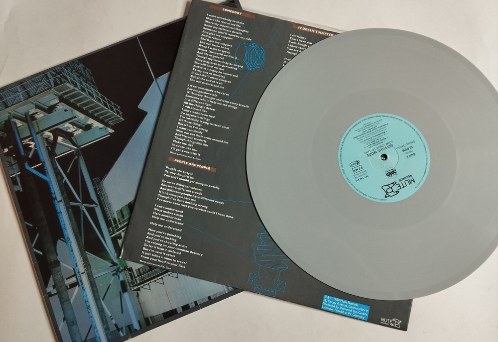 Винтажная виниловая пластинка LP Depeche Mode Some Great Reward (Germany 1984) (Grey Vinyl)
