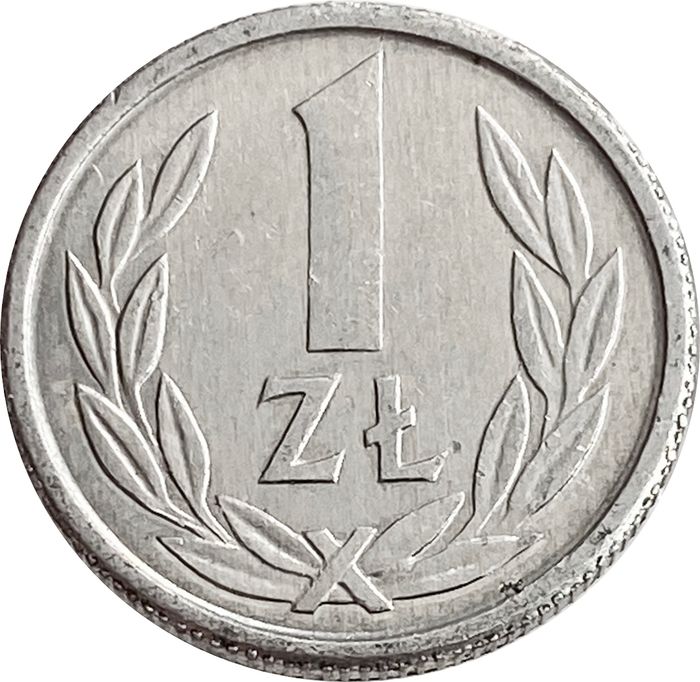 1 злотый 1989 Польша