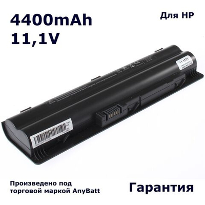 Аккумулятор AnyBatt 4400mAh, для HP- Pavilion dv3-2310er dv3-2210er Presario CQ35 DV3-2000 dv3-2155mx dv3-2220er CQ35-100
