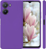 Мягкий Soft Touch чехол из силикона для VIVO Y35 5G с бархатной подкладкой