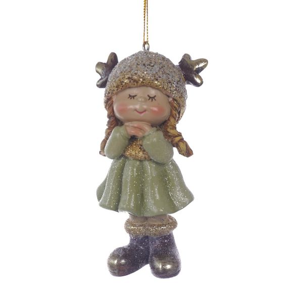 Фигурка декоративная "Дети", L 5 W 3 H 9,5 см, 2в.