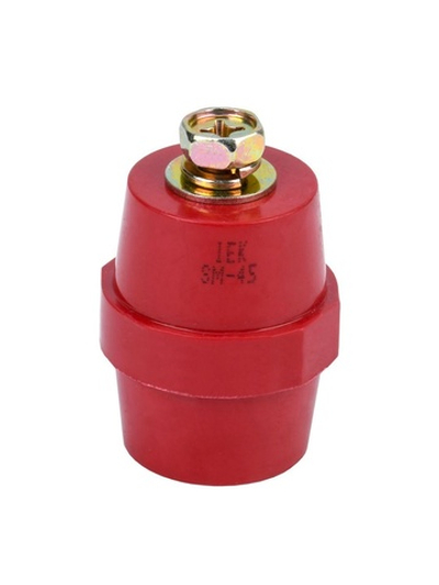 Изолятор SM45 (М8) силовой с болтом IEK YIS11-45-14-B
