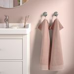 Полотенце IKEA VINARN (ВИНАРН), Светло-розовый, 40х70 см