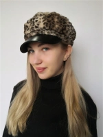 Картуз фуражка кепи меховая