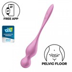 Тренажер для интимных мышц с вибрацией Satisfyer Love Birds 1 розовый (Connect App)