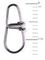 Застежки LJ Pro Series CROSSLOCK 002 7шт.