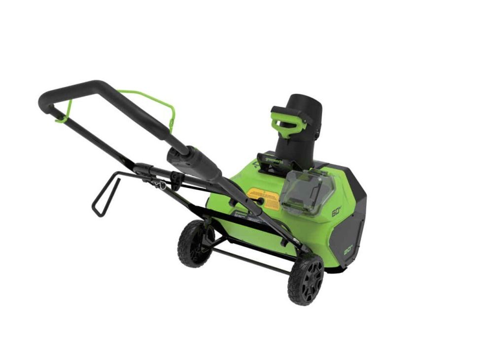 Аккумуляторный снегоуборщик Greenworks GD60PST, 2602907,60v, 51 см, без АКБ и ЗУ