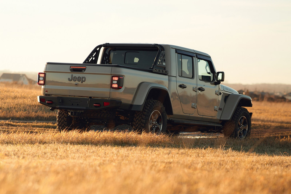 Бампер силовой задний BMS PRO-Line для Jeep Gladiator JT 2019-2026