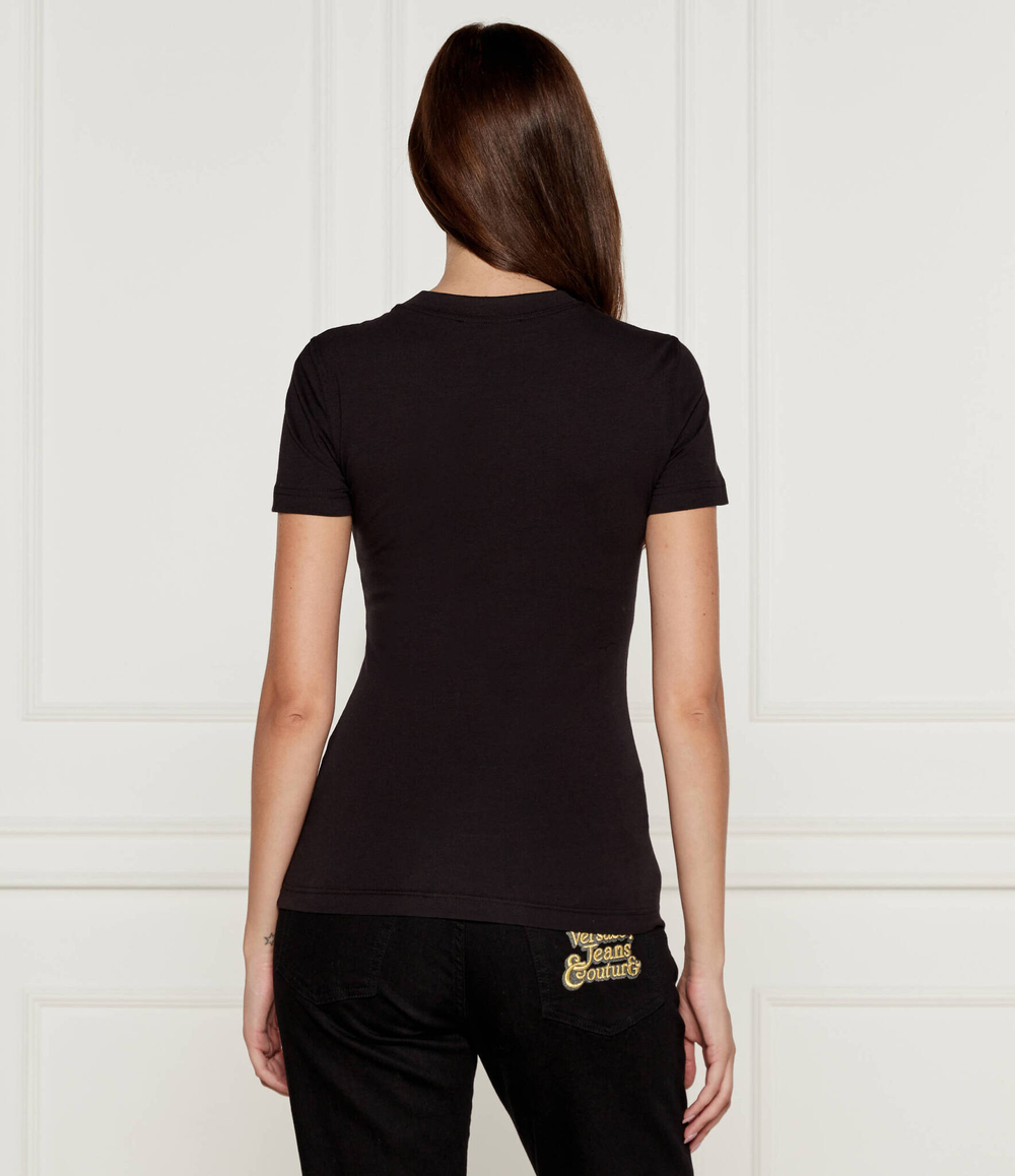 Футболка Versace Jeans Couture - черный(77HAHT00CJ03T)