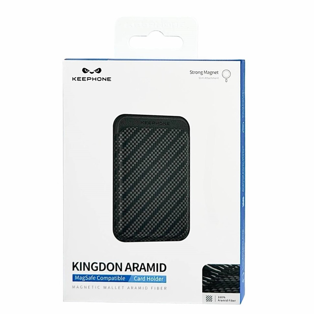Картхолдер Keephone Kingdon Aramid (Robin) черный