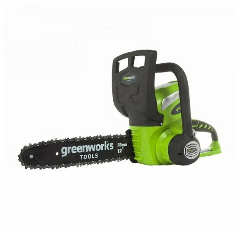 Цепная пила аккум.Gen II GREENWORKS 40В,30 см,3/8-1,1-45,без АКБ и ЗУ (2007807)