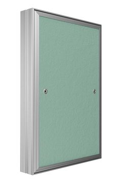Люк ревизионный D Ceramo Base 400х600 скрыт.монтаж съемный алюминий EVECS
