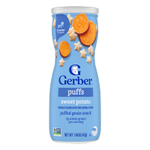 Gerber, Puffs, злаковый снек, для детей от 8 месяцев, батат, 42 г (1,48 унции)