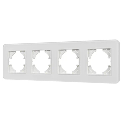 Рамка стеклянная FRM-OMALI-SFGS-4-WH (Arlight, -) 049716
