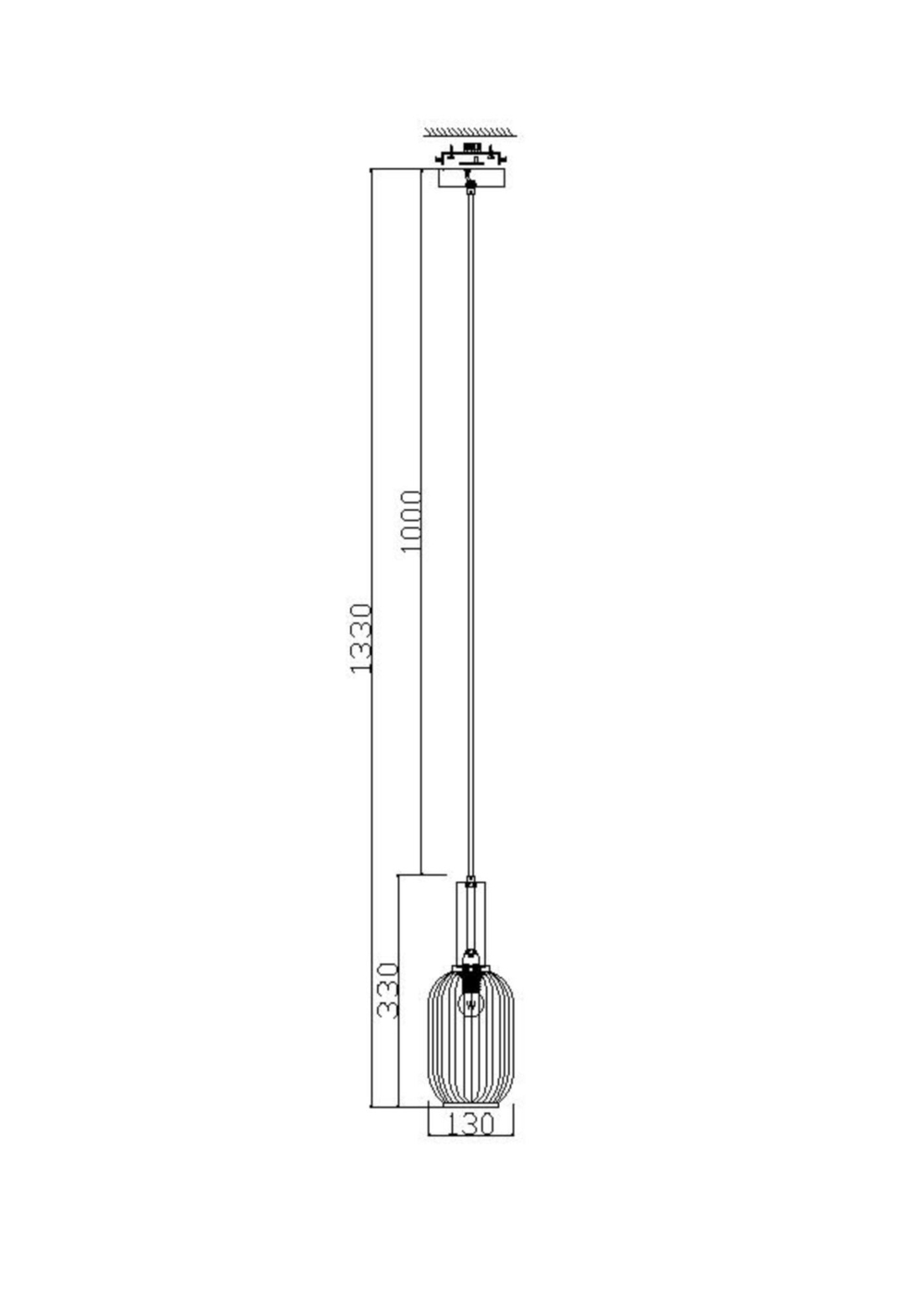 Подвесной светильник Freya Zelma FR8013PL-01AM