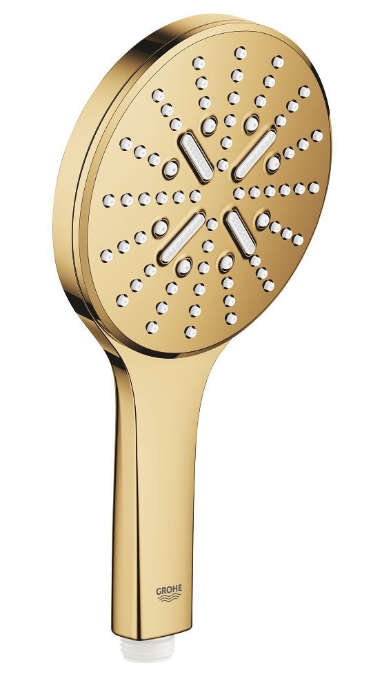Ручной душ Grohe Rainshower SmartActive 130 3 режима струи, холодный рассвет глянец (26574GL0)
