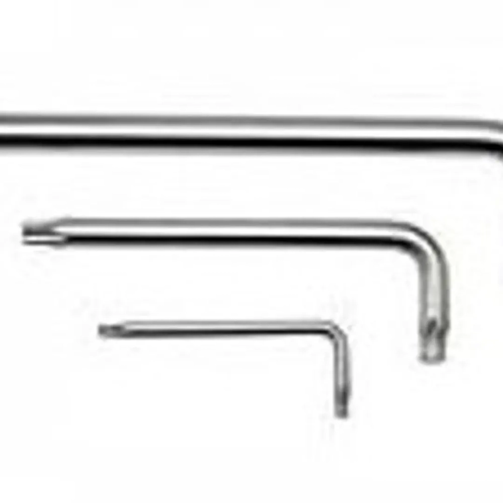 Ключ Г-образный TORX экстра длинный T10H с отверстием RockForce##Rock FORCE RF-76710XL