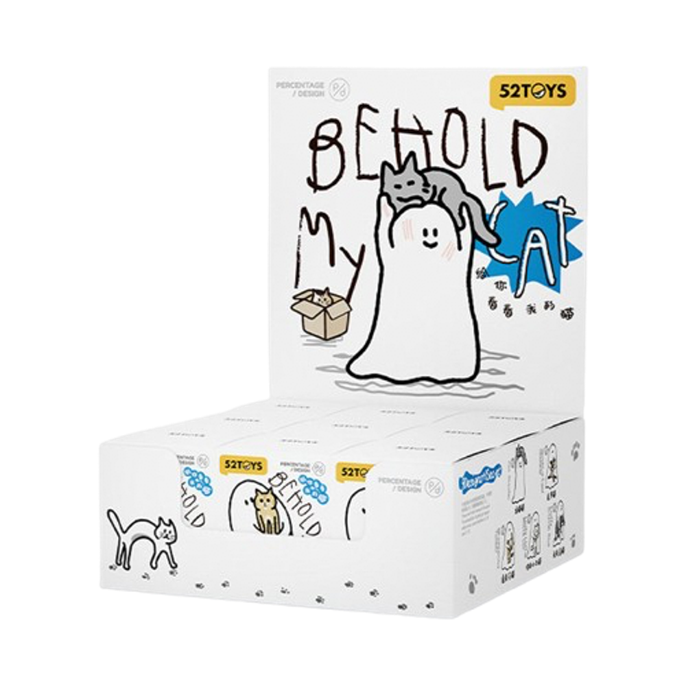 Рандомная фигурка Blind Box 52Toys Ghody Behold My Cat