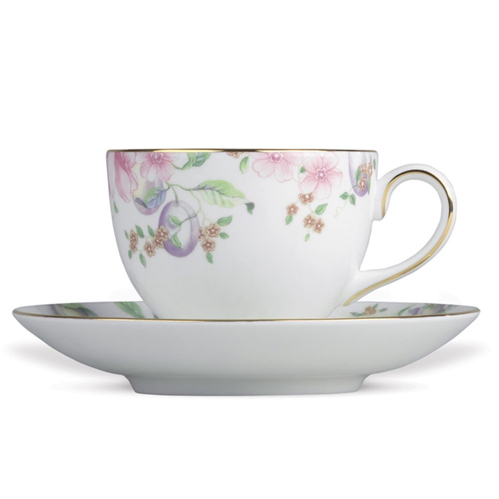 Wedgwood Чайная чашка Sweet Plum 180 мл с блюдцем 1053501