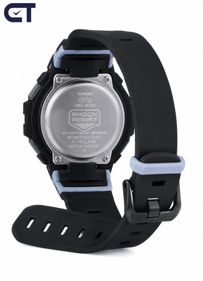 CASIO GMD-B300-1DR G-SHOCK женские наручные часы — компактная женская G-SQUAD с Bluetooth и шагомером